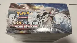 Pokemon Sun & Moon Crimson Invasion Booster Box Factory Sealed #1 SEE PICTURES - Image 4