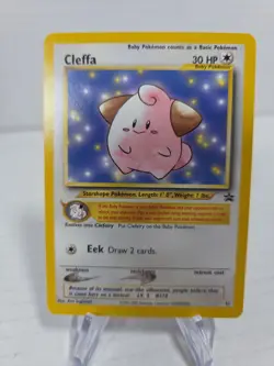 Pokemon TCG Cleffa WOTC Black Star promo card 31/53 2000 LP - Image 1