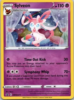 Sylveon - Holo Promo SWSH: Sword & Shield Promo Cards SWSH211 LP - Image 1