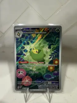Pokemon TCG White Flare Swadloon Card IR 088/086 - Image 1