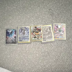 Pokemon TCG 5-Card Holo Lot Collectible Card Game Cards Standard Size Card Stock - Image 1