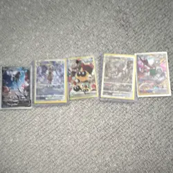 Pokemon TCG 5-Card Holo Lot Collectible Card Game Cards Standard Size Card Stock - Image 2