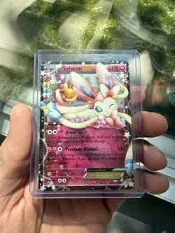 Pokemon 15 Card Lot Charizard Tag Team Full Art Mewtwo PROMO Sylveon LP-NM - Image 3