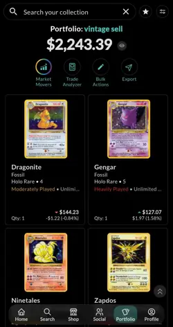 Vintage Pokemon card Binder Lot 1st Ed Foil 1999 Base/Jungle/fossil - Image 3