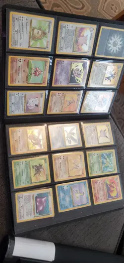 Vintage Pokemon card Binder Lot 1st Ed Foil 1999 Base/Jungle/fossil - Image 5