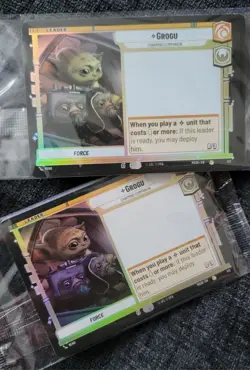 Lot Of 2 Star Wars Unlimited Promo Card - The Mandalorian and Grogu Movie 2026 - Image 1