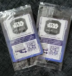 Lot Of 2 Star Wars Unlimited Promo Card - The Mandalorian and Grogu Movie 2026 - Image 2