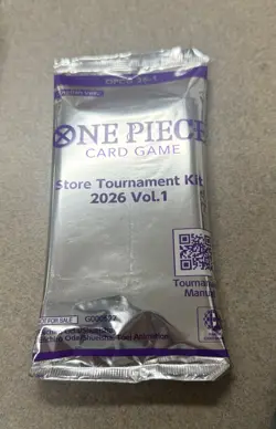 One Piece Card Game Store Tournament Kit 2026 Vol. 1 Factory SEALED - Image 1