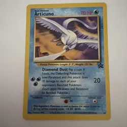 Articuno WOTC Promo 22 Black Star Rare Vintage Pokemon Card NM - Image 1