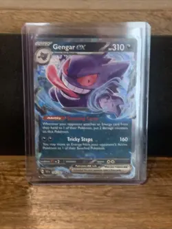 Pokemon TCG Gengar EX 104/162SV05 Temporal Forces Ultra Rare Holo Foil Card - Image 1