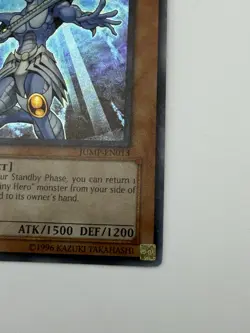 Yugioh Elemental HERO Ocean JUMP-EN013 Limited Edition Promo Holo HP Card - Image 2