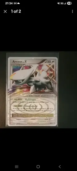 Pokemon TCG Holo 4-Card Lot Arceus LV.X Magmortar LV.X Groudon ex Dragonite - Image 1