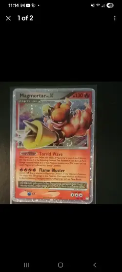 Pokemon TCG Holo 4-Card Lot Arceus LV.X Magmortar LV.X Groudon ex Dragonite - Image 2