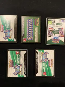 POKEMON TCG ONLINE CODE CARDS -Unused 100 Cards! **EMAIL / MESSAGE CODES** - Image 1