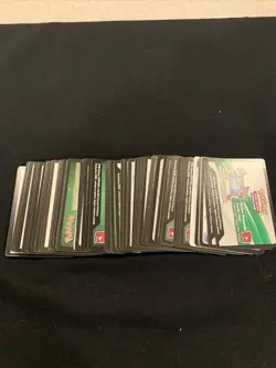 POKEMON TCG ONLINE CODE CARDS -Unused 100 Cards! **EMAIL / MESSAGE CODES** - Image 2