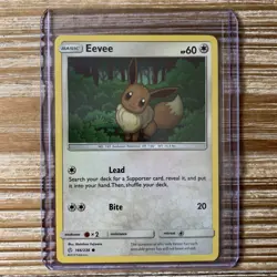 Eevee 166/236 Cosmic Eclipse Common Pokemon Card 2019 Near Mint - Image 1