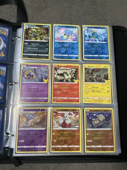 Pokemon Card Collection With PU Leather Zip Binder Over 400 Cards Over 40 Pages - Image 3