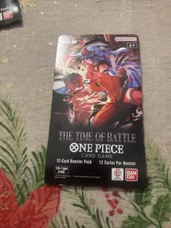One Piece TCG OP-16 The Time Of Battle Sleeved Booster Packs Lot Of 12 English - Image 2