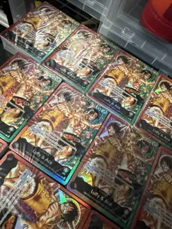(12) ONE PIECE ENGLISH ST-30 Starter Deck GOD Luffy & Ace BRICK ONLY SEALED Lot - Image 5