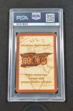 2001 Japanese One Piece CHB Holo Crocodile C534 PSA 9 MINT Grand DX - Image 2