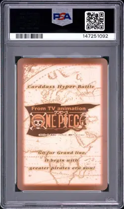 2001 Japanese One Piece CHB Holo Crocodile C534 PSA 9 MINT Grand DX - Image 4