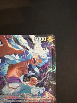 One Piece Monkey D. Luffy OP09-061 Leader Holo Alt Art NM - Image 4
