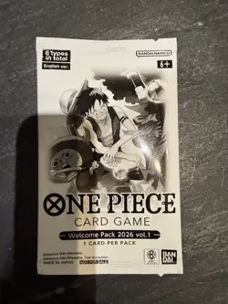 One Piece TCG - Welcome Pack 2026 Vol. 1 English Sealed - Image 1