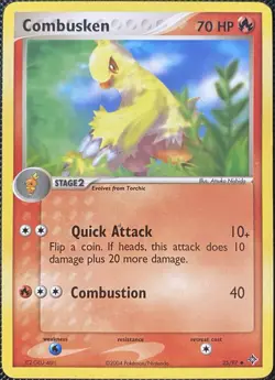 Combusken 25 Ex Battle Stadium Regular - Pokemon Card - Image 1