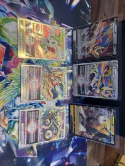 Pokemon Card Vstar Lot Zacian Zamazenta Shaymin Boltund Unown NM - Image 1