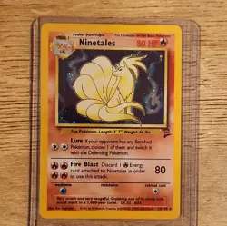 ​Ninetales Holo Base Set 2 13/130 Rare Vintage Pokemon Card Near Mint WOTC 2000 - Image 1