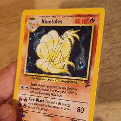 ​Ninetales Holo Base Set 2 13/130 Rare Vintage Pokemon Card Near Mint WOTC 2000 - Image 4