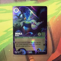 Disney Lorcana TCG D23 Promo Ursula - Deceiver Foil 03/D23 EN 2023 - Image 1