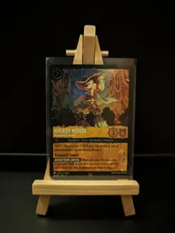 Disney Lorcana TCG Mickey Mouse Musketeer Captain 16/204 Ursula's Return FOIL - Image 1