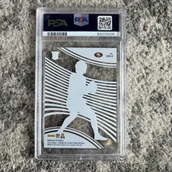 2022 Panini Chronicles Clear Vision Rookies Brock Purdy #CVR-8 (RC) PSA 10 💎MT - Image 2