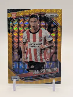 2025-2026 Panini FIFA Mauro junior #272 Gold Prizm /10 - Image 1