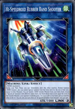 Hi-Speedroid Rubber Band Shooter - 1st Edition BLC1-EN094 - NM - YuGiOh - Image 1