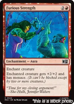 Furious Strength [MSC - 544MagicNM - Image 1