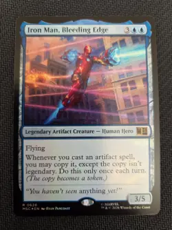 MtG MSH -Iron Man, Bleeding Edge -R0626 Foil NM! 👀 - Image 1