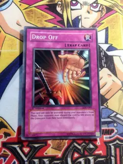 Drop Off lod-097 1st Edition (GD+/VG) Super Rare Yu-Gi-Oh! - Image 1