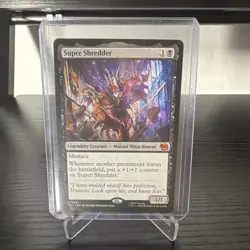 Magic: The Gathering TMNT Super Shredder 0083 Legendary Creature - Image 1