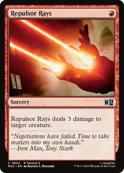 Repulsor Rays - 0854 - Commander: Marvel Super Heroes - Image 1