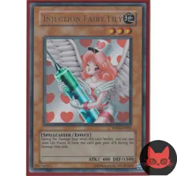 Yugioh Injection Fairy Lily RP02-EN065 Ultra Rare NM - Image 1