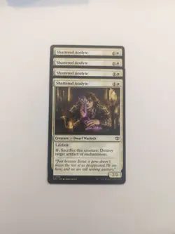 (4) Shattered Acolyte *PLAYSET* Secrets of Strixhaven Regular NM MTG - Image 1