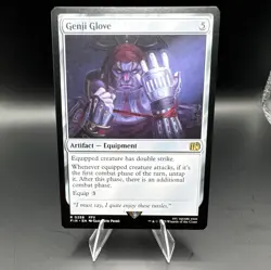 Wizards of the Coast MTG Genji Glove 0258 Final Fantasy Rare Equip Eng - Image 1
