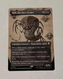 MTG Koh, the Face Stealer (Borderless)- Avatar: The Last Airbender NM - Image 1