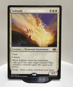 MTG Solitude Modern Horizons 2 Mythic Rare Regular Excellent Condition - Image 1