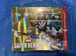 MTG MARVEL SUPER HEROES COLLECTOR BOOSTER BOX BRAND NEW SEALED MSH - Image 1