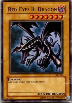 Red-Eyes B. Dragon SDJ-001 Starter Deck: Joey Yugioh HP - Image 1