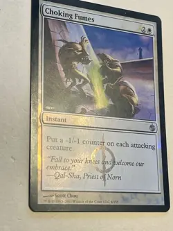 Choking Fumes FOIL Mirrodin Besieged NM White Uncommon MAGIC MTG CARD - Image 4