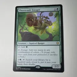 Wizards of the Coast Thornvault Forager #0197 Bloomburrow Rare Regular Green EN - Image 1